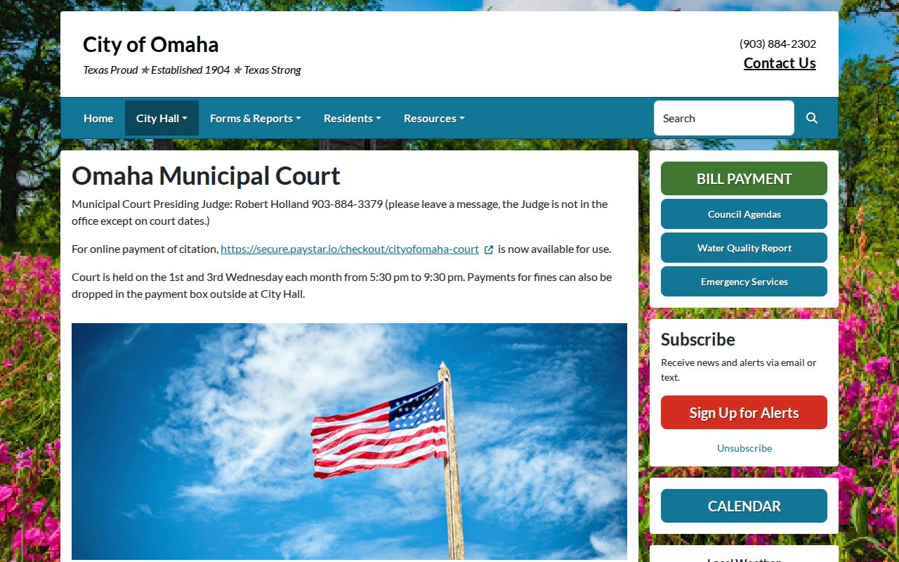 Omaha warrant court schedule and payment information