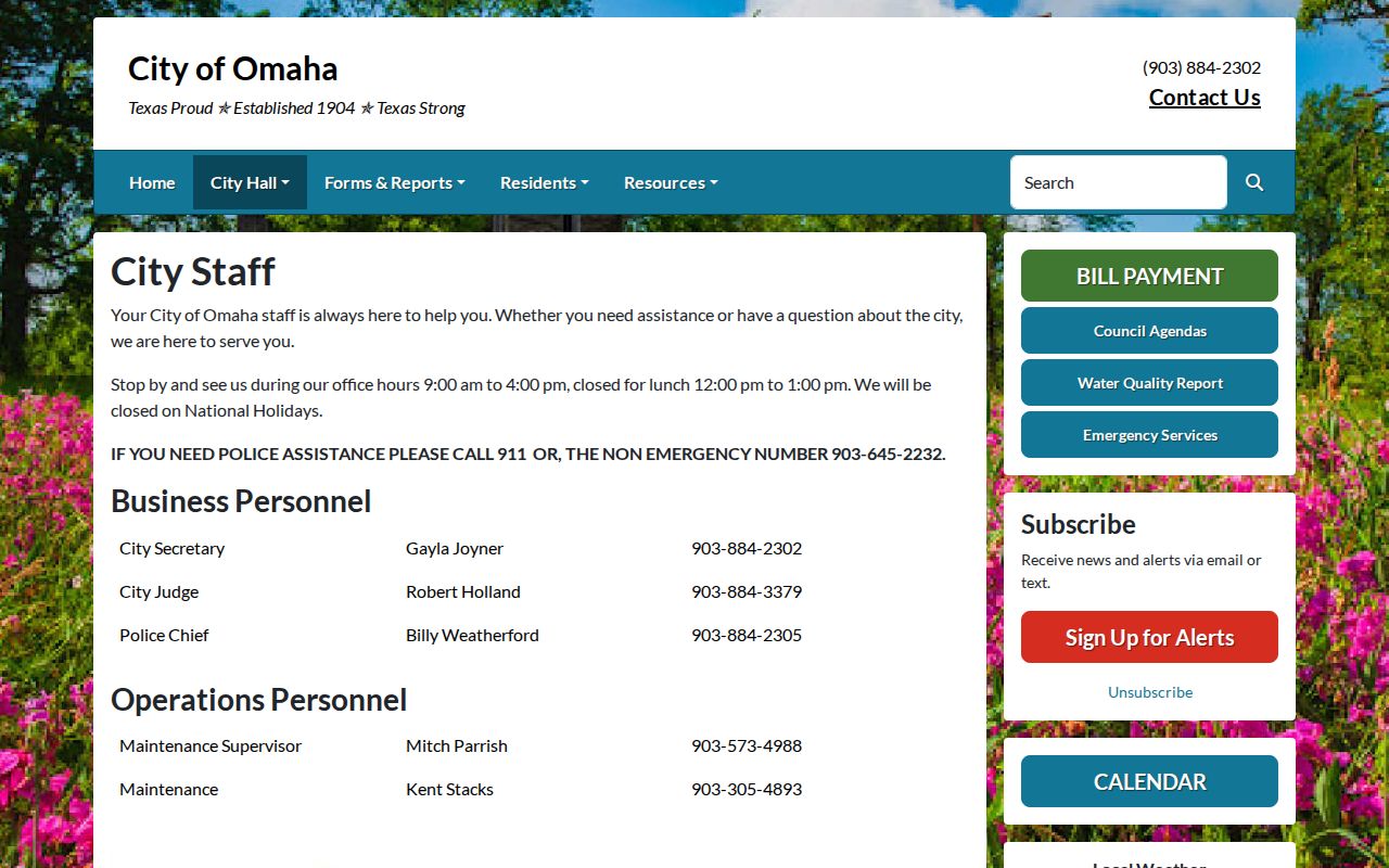 Omaha warrant and municipal police contact information